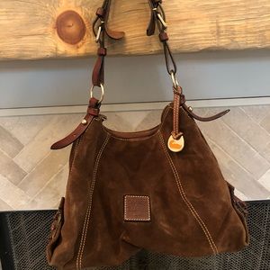 Vintage Dooney and Bourke Suede Purse